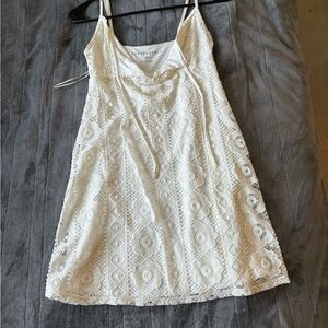 white dress